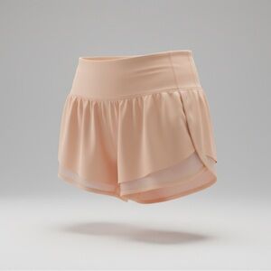 Lululemon Speed Up Shorts Size 8 Bright Peach High Rise Lined